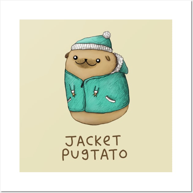 Jacket Pugtato Wall Art by Sophie Corrigan